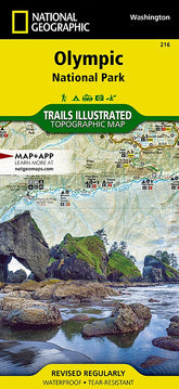 Olympic National Park Map TI-216